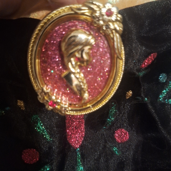 Disney Enchanted Holiday Dress in Black and Green - Picture 4 of 6